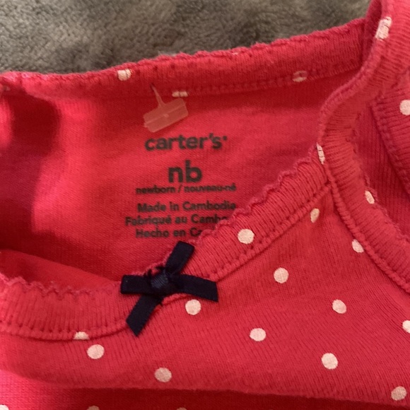 Carter’s Newborn Girls Bodysuit 2 Pack - Picture 3 of 3